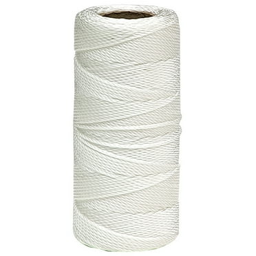 ST4-6 Wallace Cordage White Twisted Nylon Twine 1/4 lb Fishing Line Size 6 ST4-6 Wallace Cordage White Twisted Nylon Twine 1/4 lb Fishing Line Size 6